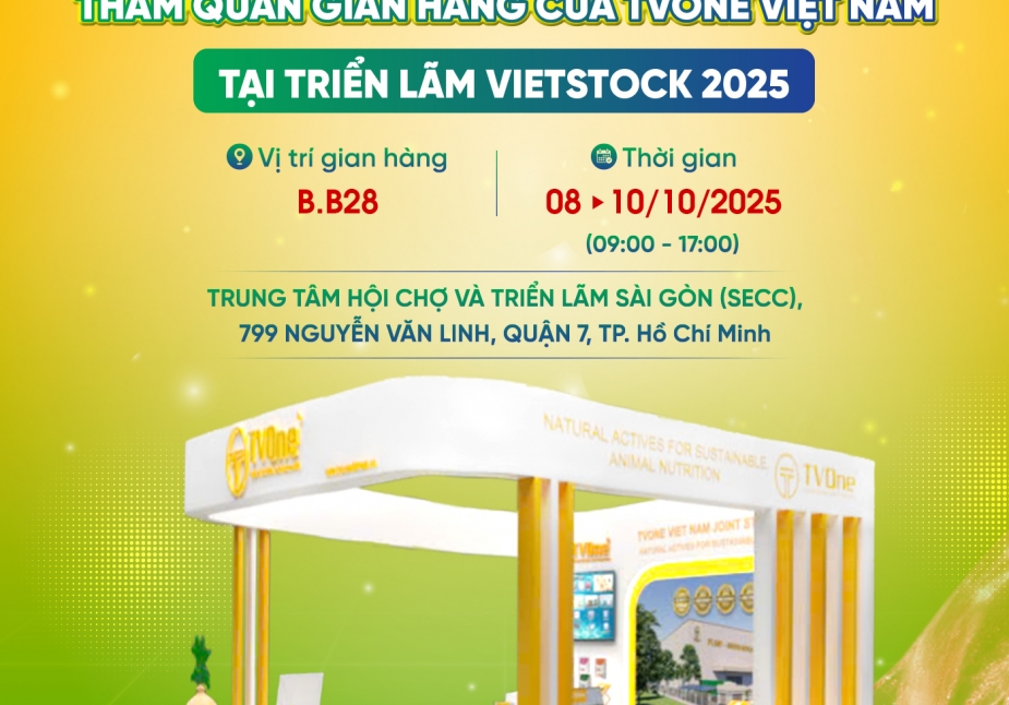THƯ MỜI THAM QUAN GIAN HÀNG TVONE VIỆT NAM TẠI VIETSTOCK 2025
